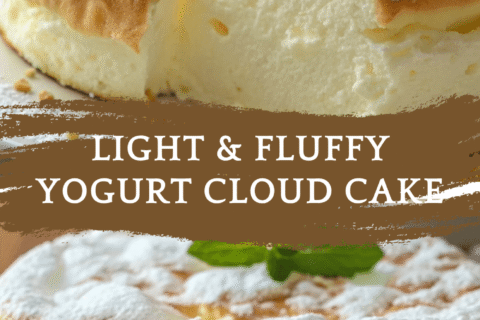 Light & Fluffy Yogurt Cloud Cake – Delicately Airy, Gently Sweet, and Impossible to Resist