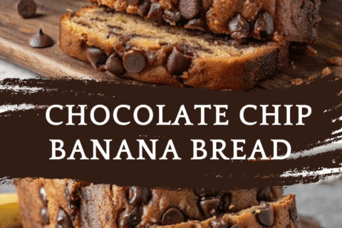 Super Moist Chocolate Chip Banana Bread – Rich, Sweet & Irresistibly Soft
