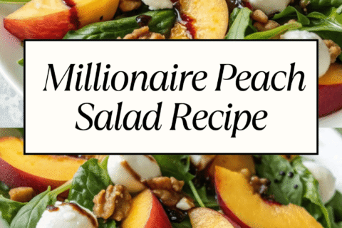 Millionaire Peach Salad Recipe: A Refreshing Summer Delight for Everyone