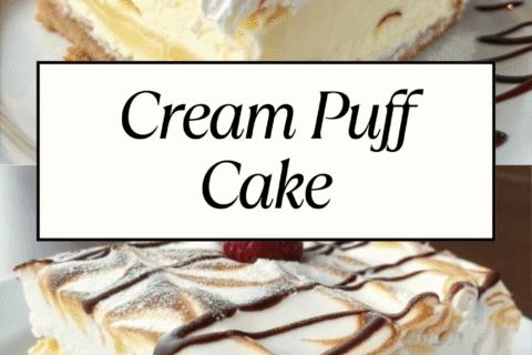Cream Puff Cake | Fluffy, Creamy & Irresistibly Easy Dessert