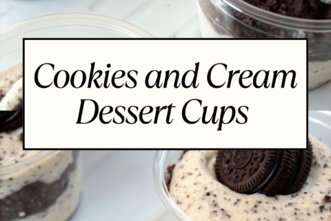 Cookies and Cream Dessert Cups | Creamy, Crunchy & Crowd-Pleasing