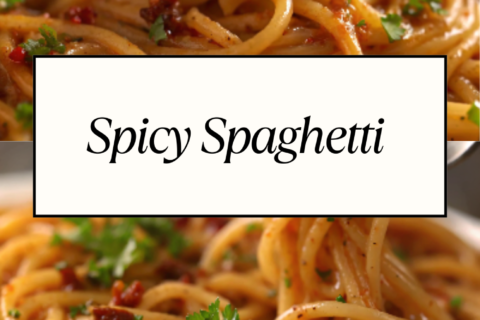 Spicy Spaghetti – Bold, Zesty & Full of Flavor