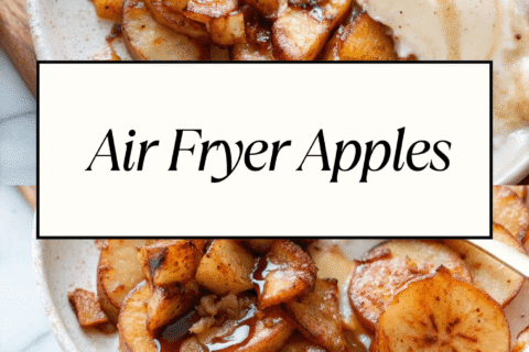 Air Fryer Apples – A Warm, Cinnamon-Glazed Healthy Treat in Minutes