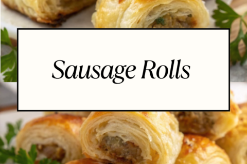 Sausage Rolls – Flaky, Savory & Perfect for Any Occasion (Pork-Free Version)