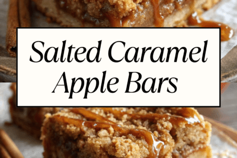 Irresistible Salted Caramel Apple Bars for Fall – A Cozy Autumn Dessert