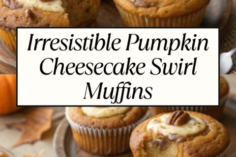 Irresistible Pumpkin Cheesecake Swirl Muffins – Perfectly Spiced & Creamy | The Ultimate Fall Treat