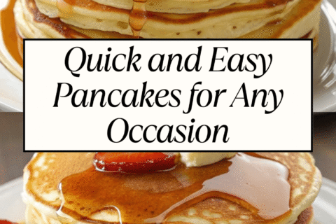 Quick and Easy Pancakes for Any Occasion – Light, Fluffy & Effortless
