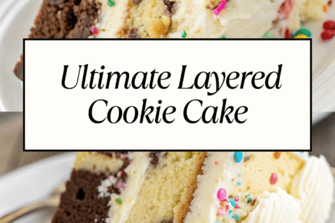 Ultimate Layered Cookie Cake | A Dessert Lover’s Dream