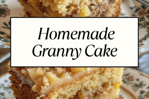Homemade Granny Cake – A Moist Pineapple Cake with Sweet Buttery Icing