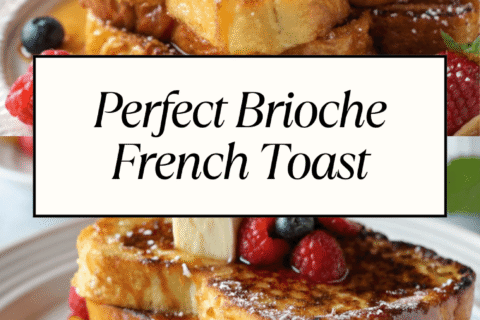 How to Make the Perfect Brioche French Toast – Soft, Buttery & Restaurant-Quality at Home!