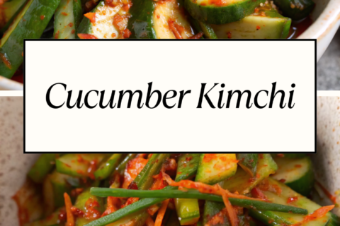 Cucumber Kimchi – A Crunchy, Refreshing Korean Side Dish