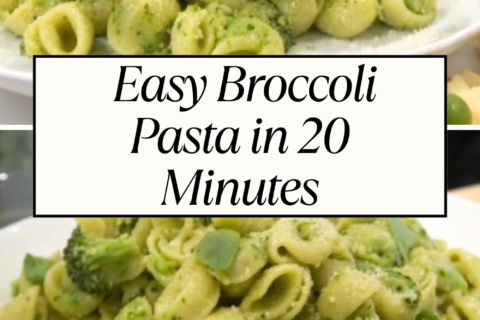 Easy Broccoli Pasta in 20 Minutes – Fresh, Simple & Satisfying