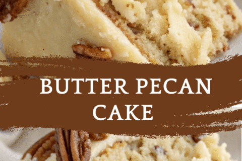 Butter Pecan Cake – A Southern-Style Classic with Cream Cheese Frosting & Toasted Pecans