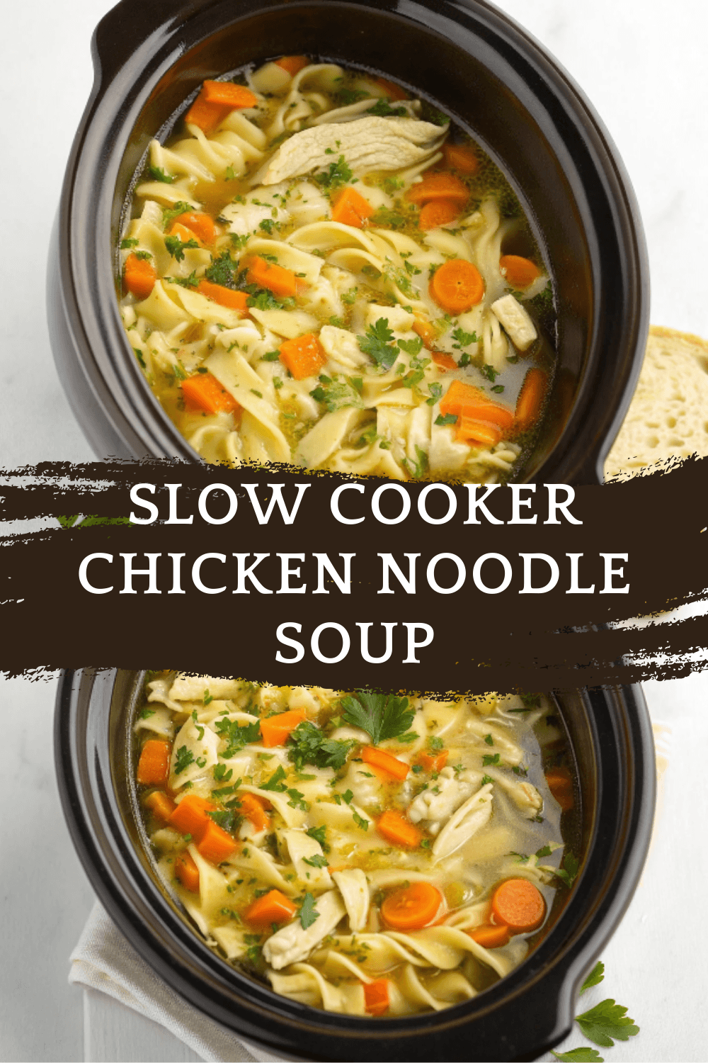 Slow Cooker Chicken Noodle Soup – Classic Comfort Made Effortless