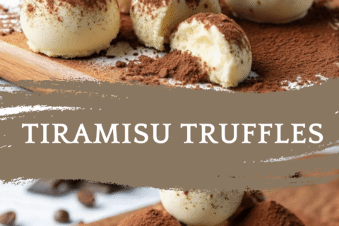 Tiramisu Truffles – A Bite-Sized Take on the Classic Italian Dessert