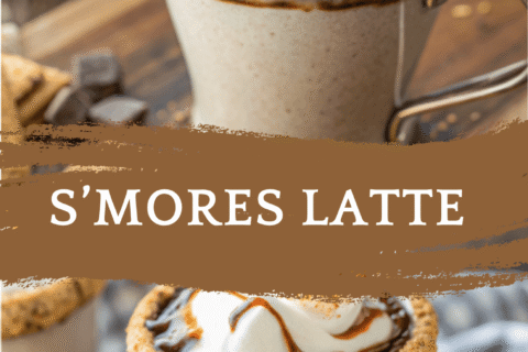 S’mores Latte – Toasted Marshmallow, Melted Chocolate, and Campfire Comfort in a Mug!