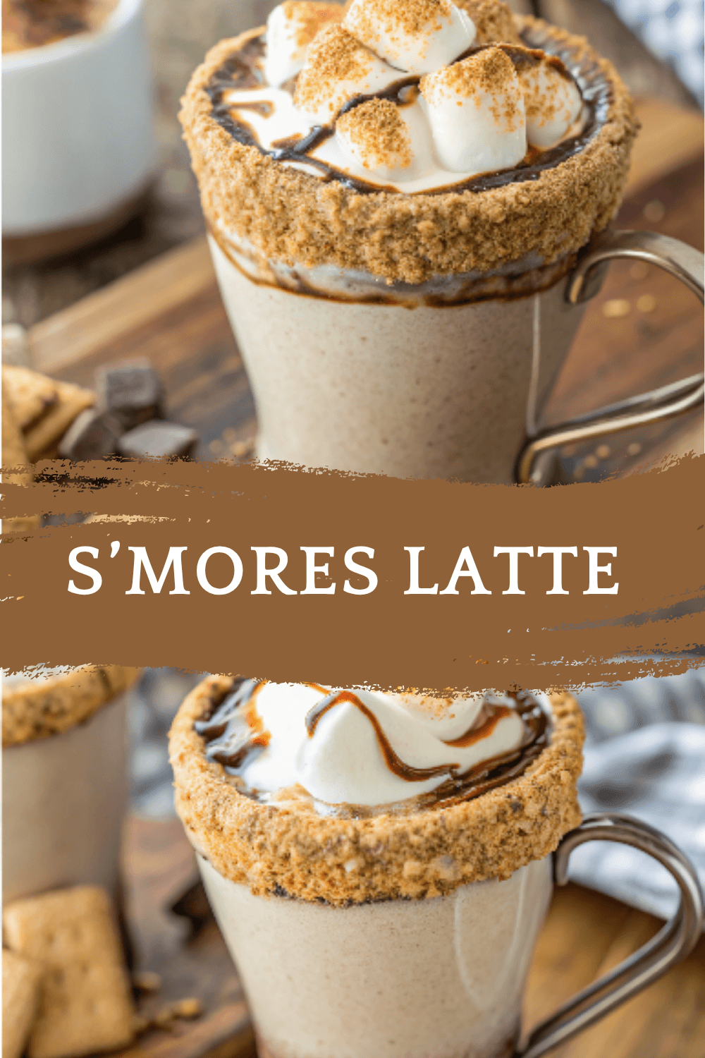 S’mores Latte – Toasted Marshmallow, Melted Chocolate, and Campfire Comfort in a Mug!
