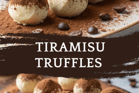 Tiramisu Truffles – A Bite-Sized Twist on the Classic Italian Dessert!