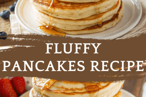 Fluffy Pancakes Recipe – Light, Golden, and Perfect Every Time!
