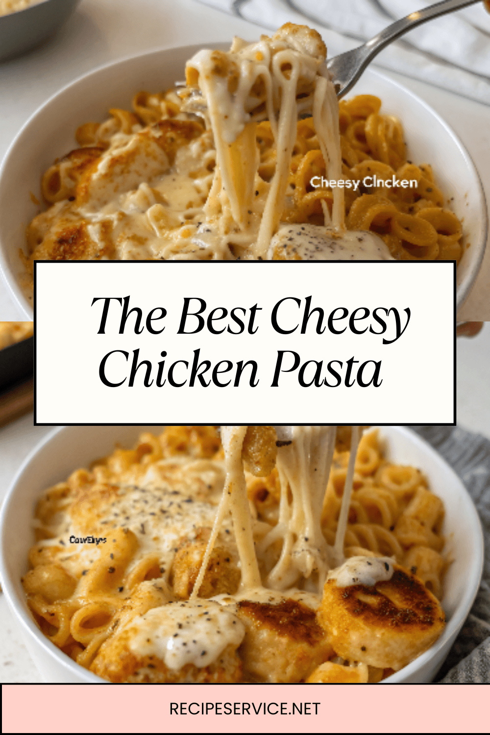 The Best Cheesy Chicken Pasta – Creamy, Flavorful & Comforting