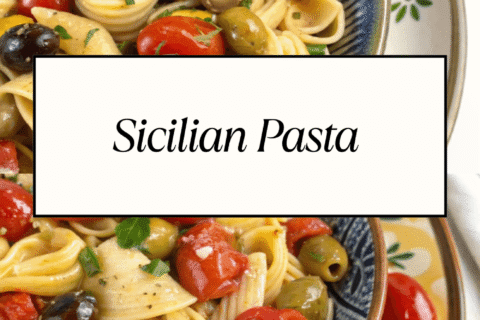 Sicilian Pasta | Bold Mediterranean Flavors in Every Bite
