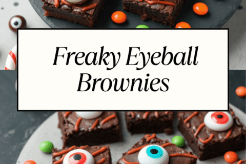 Freaky Eyeball Brownies: Perfect Halloween Treats!