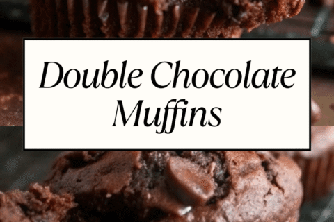 Double Chocolate Muffins | Rich, Moist & Perfectly Indulgent