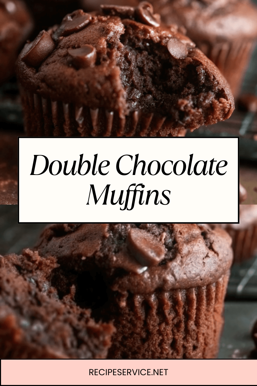 Double Chocolate Muffins | Rich, Moist & Perfectly Indulgent