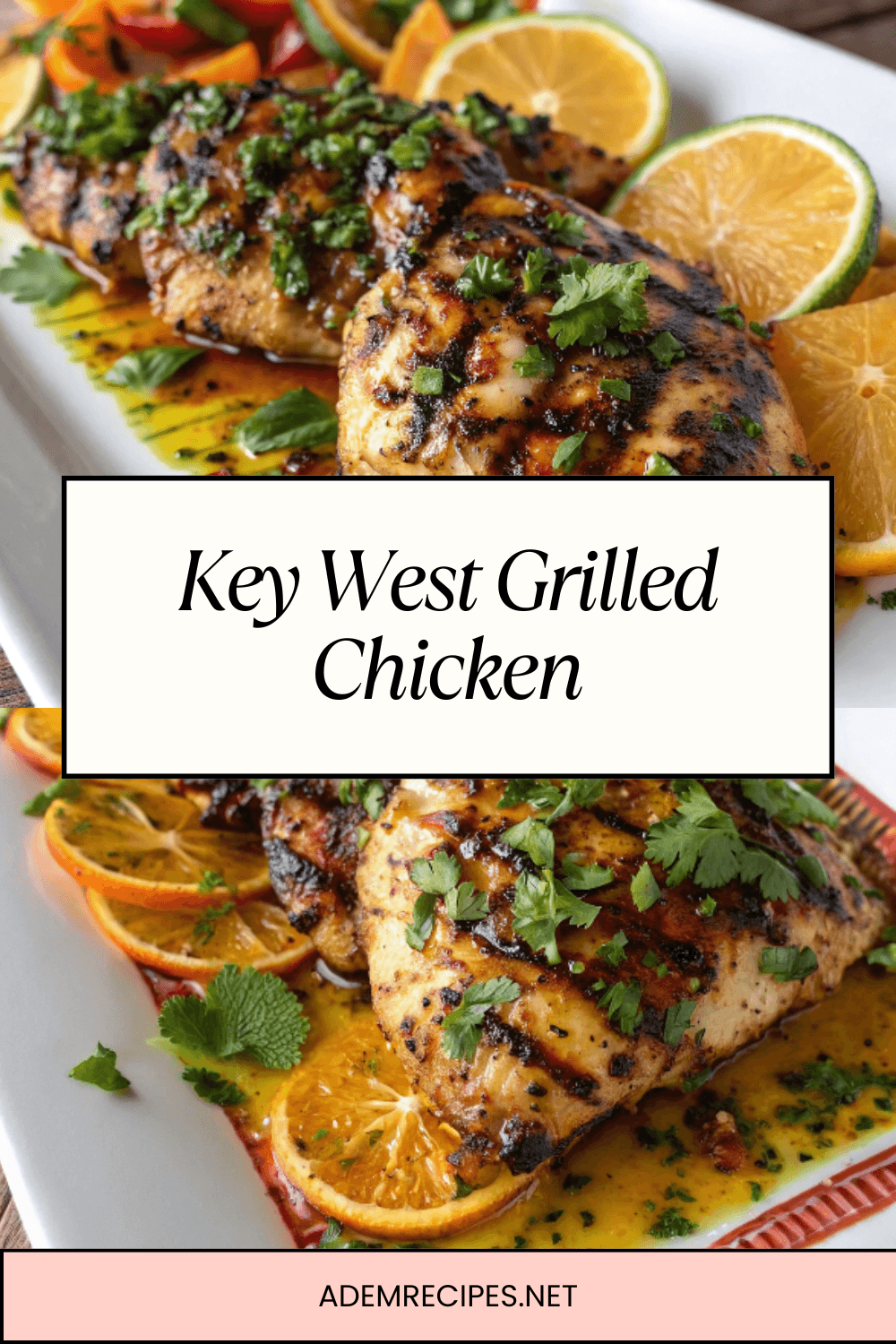 Key West Grilled Chicken with Tropical Citrus Marinade