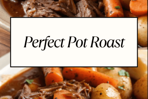 Perfect Pot Roast – Juicy, Flavorful & Comforting