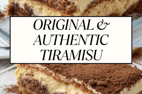 ORIGINAL & AUTHENTIC TIRAMISU – The Italian Classic