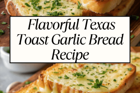 Flavorful Texas Toast Garlic Bread Recipe | Crispy, Buttery, and Cheesy Delight