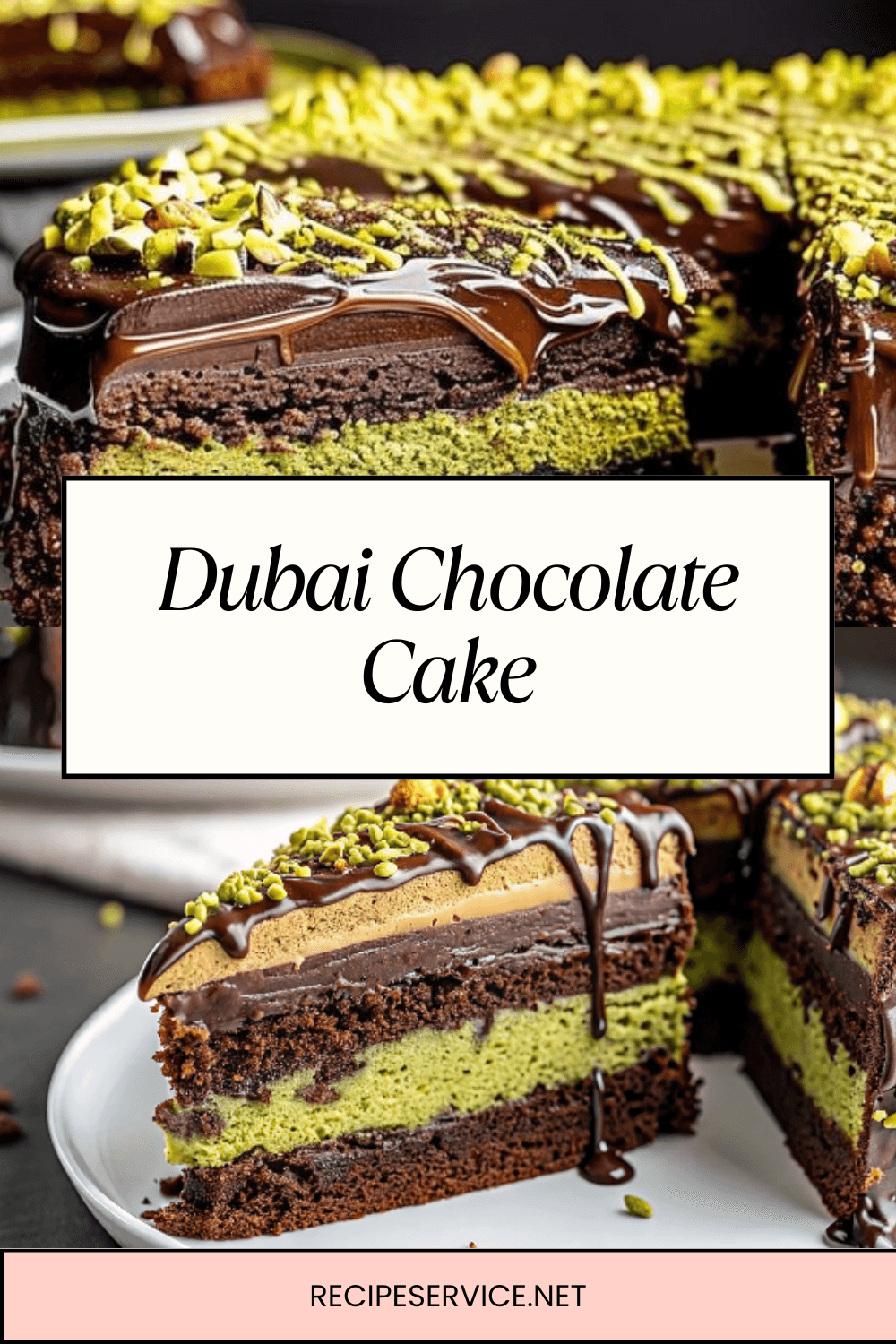 Dubai Chocolate Cake: The Ultimate Decadent Dessert You Can’t Resist | Luxurious, Moist & Pistachio-Kissed