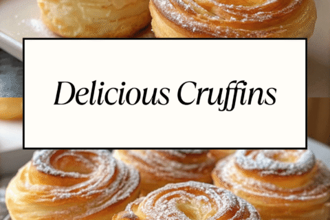 Delicious Cruffins | Flaky, Buttery & Filled with Sweetness