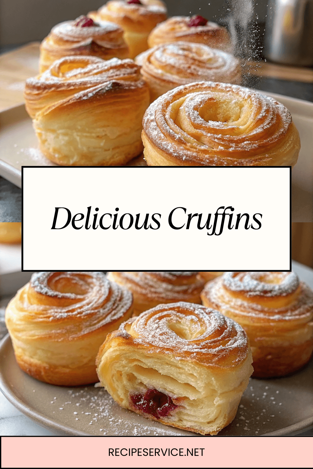 Delicious Cruffins | Flaky, Buttery & Filled with Sweetness